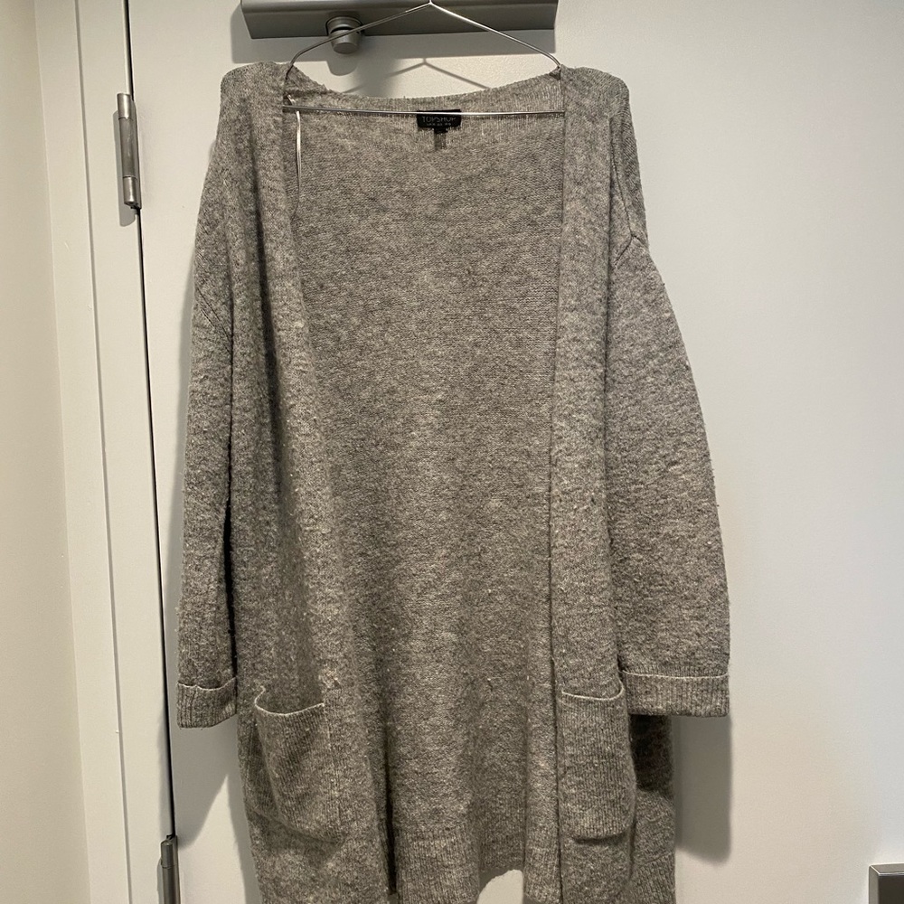 Topshop cardigan in grey